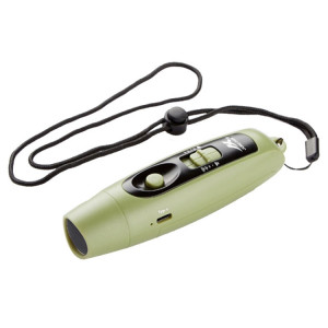 JUNCTION Sifflet d'entraînement en plein air avec chargement USB et commande de trafic à décibels élevés avec fonction d'éclairage (vert) SH201B985-20