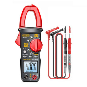 Pince ampèremétrique multifonctionnelle de haute précision de mesure AC/DC ANENG PN200 (rouge) SA401A74-20