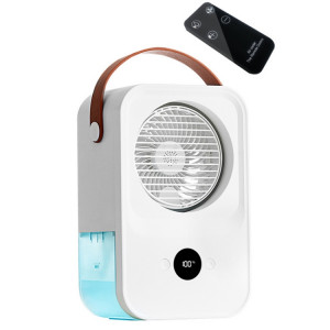 MT-F60 Affichage numérique intelligent Refroidisseur d'air de charge USB Ventilateur d'humidification par brouillard de bureau, Mode: Version télécommandée SH3302532-20