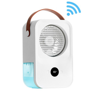 MT-F60 Affichage numérique intelligent Refroidisseur d'air de charge USB Ventilateur d'humidification par brouillard de bureau, Mode: Version de contrôle du son SH33031251-20