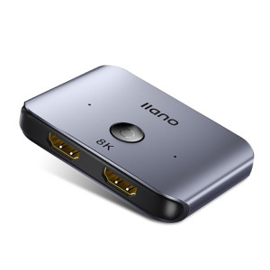 Llano LCTS502G Commutateur HDMI à conversion bidirectionnelle 2 en 1 sortie Version 2.1 Vidéo Ultra HD 8K SL65361247-20