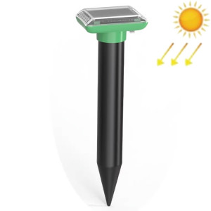 SJZ038 Répulsif à ultrasons solaire étanche pour rats à ultrasons extérieur, couleur : vert SH0302768-20