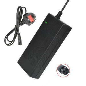 42V 2A Aviation Head 3-core GX16 Chargeur Intelligent de Scooter Électrique 36V Chargeur de Batterie au Lithium, Prise: UK SH10031830-20