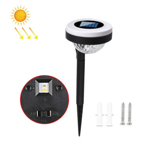 Lampe solaire d'extérieur à LED à double source de lumière, modèle : JG04801 Color Light SH5901229-20