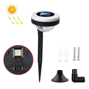 Lampe solaire d'extérieur à LED à double source de lumière, modèle : JG04802 Color Light SH5902165-20