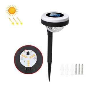 Lampe solaire d'extérieur à LED à double source de lumière, modèle : JG04803 Flame SH5903901-20