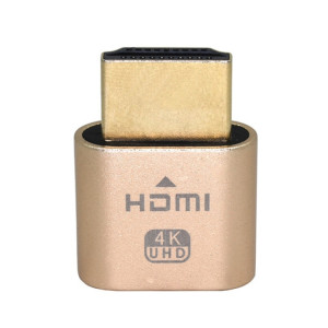 2 pièces carte graphique Spoofer HDMI charge factice simule les écrans HD (or) SH401A88-20