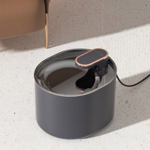 3L distributeur d'eau électrique pour animaux de compagnie fontaine d'eau automatique pour chat muet mangeoire à eau bol mise à niveau moteur bleu SH64011282-20