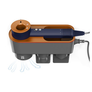 Pour Dyson sèche-cheveux support support de rangement supports organisateurs muraux avec sèche-mains élégant Bronze SH4703166-20
