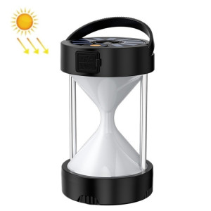Lanterne de camping Lampes de secours solaires extérieures Lampe de tente multifonctionnelle (sablier noir) SH501C36-20