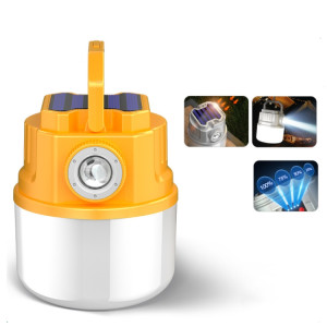 C51 Lampe de camping solaire multifonctionnelle Zoomable Lampe de tente étanche (jaune) SH201C835-20