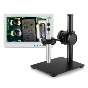 Dermatoscope grossissant pour microscope électronique numérique de 5 millions, spécification : B008 + Z008 supports de levage haut et bas + écran de 10 pouces SH31171111-20