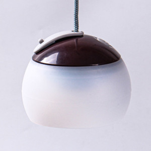 Lanterne de camping rétro rechargeable Haning Hook Night Light (marron foncé) SH401D847-20