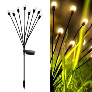 La luciole solaire allume les lumières imperméables de pelouse de jardin extérieur de Noël, couleur: lumière chaude de 8 têtes SH46031652-20