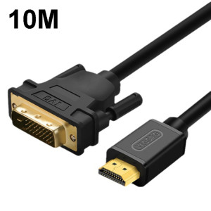 VEGGIEG HDMI vers DVI Computer TV HD Monitor Converter Cable Can Interchangeable, Longueur: 10m SV7507934-20