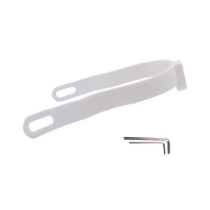 Pour Xiaomi Mijia M365 Scooter Support Accessoires Garde-Boue Arrière Support Absorbant Les Chocs (Blanc) SH801B854-20