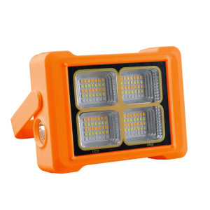 Projecteur solaire Lampe de poche portable Lampe de travail d'urgence (Orange) SH301A390-20