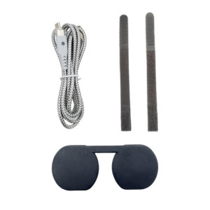 iplay pour câble de charge PSVR2 TYPE-C + couvre-lunettes + ensemble d'attaches de câble (HBP-509) SI301A875-20
