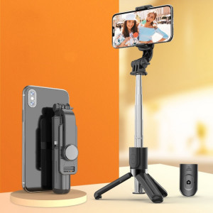 CYKE Mini Phone Selfie Stick Trépied Multifonctionnel Desktop Live Bracket, Style: Acier Inoxydable SC63011032-20