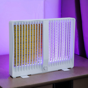 Lampe anti-moustiques attrape-mouches domestiques, style : modèle enfichable blanc SH15021423-20
