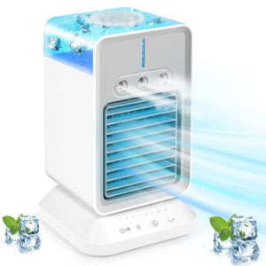 USB Mini Desktop Spray Humidification Ventilateur De Refroidissement Climatiseur Domestique Ventilateur Refroidisseur (2600 mAh) SH301B1983-20