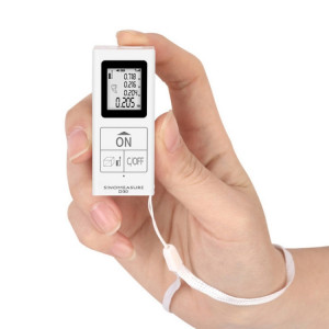 Mini télémètre électronique infrarouge rechargeable portable de 30 m (blanc) SH801A656-20