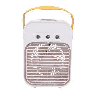 Mini ventilateur de climatiseur de bureau refroidisseur d'air d'humidification par pulvérisation domestique (blanc) SH601A209-20