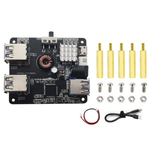 Carte d'extension Yahboom USB3.0 HUB Dock d'extension pour robot ROS (6000301226) SY501A314-20