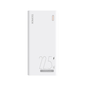 Batterie Externe ROMOSS Sense6F 20000mAh Power Bank PD 20W (Blanc Classique) SR601A399-20