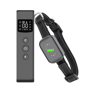 Smart Étanche Électrique Shock Dog Trainer Rechargeable À Distance Bark Stopper (Noir) SH101A1246-20