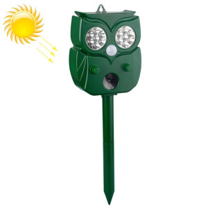 Répulsif solaire à ultrasons pour rats 14LED Répulsif à capteur infrarouge multifonctionnel extérieur SH22041144-20