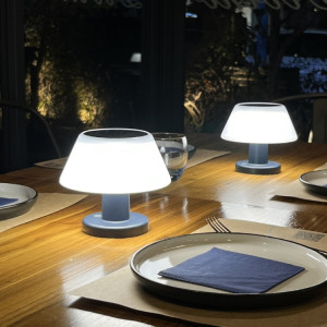 Lampe solaire de Table de bureau, veilleuse d'ambiance pour Bar extérieur, salle à manger, veilleuse SH95331087-20