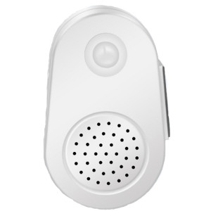 Le diffuseur vocal d'entrée du capteur d'annonce vocale de petite corne peut être utilisé comme sonnette, spécification : batterie ronde SH51031736-20