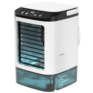 Mini ventilateur d'air froid de bureau, humidificateur domestique, ventilateur de climatisation à double pulvérisation, sans prise SH8001946-20