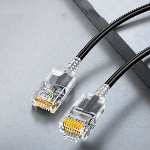 Câble Ethernet SAMZHE Cat6A câble de raccordement réseau UTP 2 m (noir) SS504A274-20