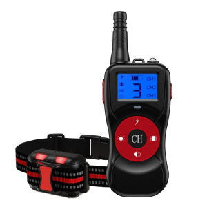 Dispositif de dressage de chien télécommandé électronique intelligent Bouchon d'écorce d'animaux étanche, style: pour un chien (rouge) SH701A1158-20