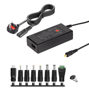 Chargeur adaptateur secteur réglable 65 W 6-20 V 3 A CC, spécification : prise britannique grande SH5605927-20