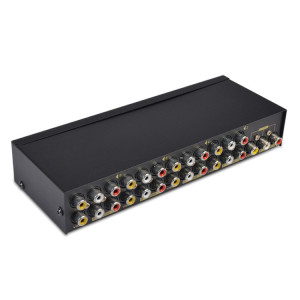 Commutateur audio vidéo FJGEAR FJ-801AV Commutateur CVBS 8 en 1 sortie SF0774624-20