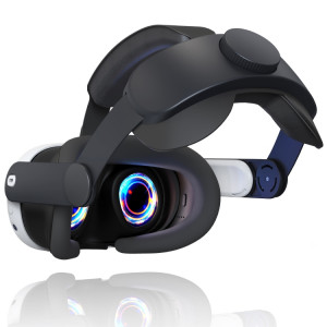 Pour Meta Quest 3 VR Sangle de tête de casque Elite réglable (noir) SH401B1283-20
