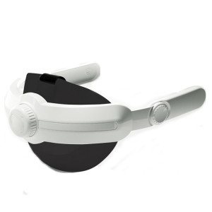 Pour Meta Quest 3 VR iplay, sangle de tête, bandeau réglable à pression réduite (blanc) SH701A736-20
