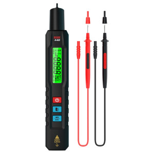 BSIDE A40 thermomètre infrarouge Type de stylo électrique multimètre Intelligent VFC testeur de tension d'inverseur (anglais sans batterie) SB201A1112-20