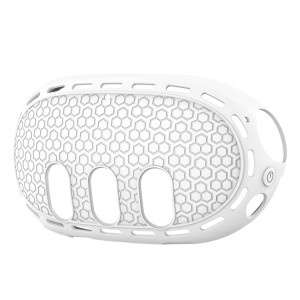 Pour Meta Quest 3 VR Host Étui de protection en silicone Accessoires pour appareils intelligents (blanc) SH101B911-20
