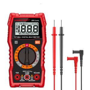 HABOTEST HT108L 600 V 10A LCD multimètre numérique tension cc Diode fréquence multitesteur testeur de courant SH1153641-20