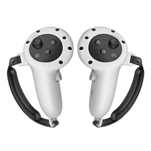 Pour Meta Quest 3 poignée housse de protection en silicone accessoires VR (gris clair) SH701A1863-20