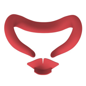 Pour Meta Quest 3 Masque pour les yeux en silicone avec coussinet nasal (rouge) SH801C1943-20