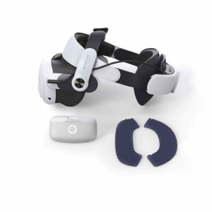 Pour bandeau Meta Quest 3 BOBOVR M3 PRO, sangle de tête avec batterie SH1287104-20