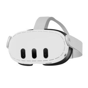 Étui de protection pour casque Meta Quest 3, coque anti-rayures, Anti-transpiration, accessoire VR (gris clair) SH401B479-20