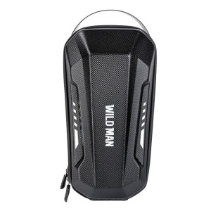 WILD MAN Scooter EVA Hard Shell avant sac pliant vélo sac suspendu à dégagement rapide, taille: 2L (noir) SW101A401-20
