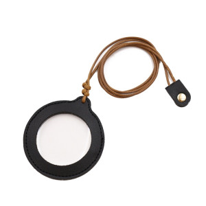 Loupe suspendue réglable 3X, loupe Portable pour personnes âgées avec étui en cuir (noir) SH901A750-20