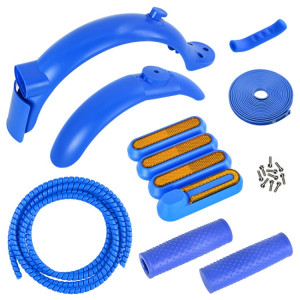 Kit de modification 7-en-1 pour scooter électrique Xiaomi M365 / M365 Pro /MI 3 (bleu) SH701A375-20